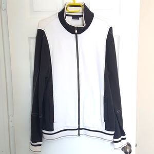 RW&CO mens zip up sweater - large